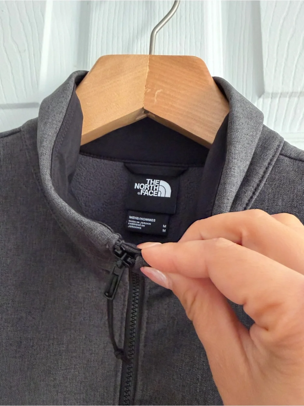 The North Face Men’s Apex Bionic Softshell Jacket- Dark Heather Gray- Size M
